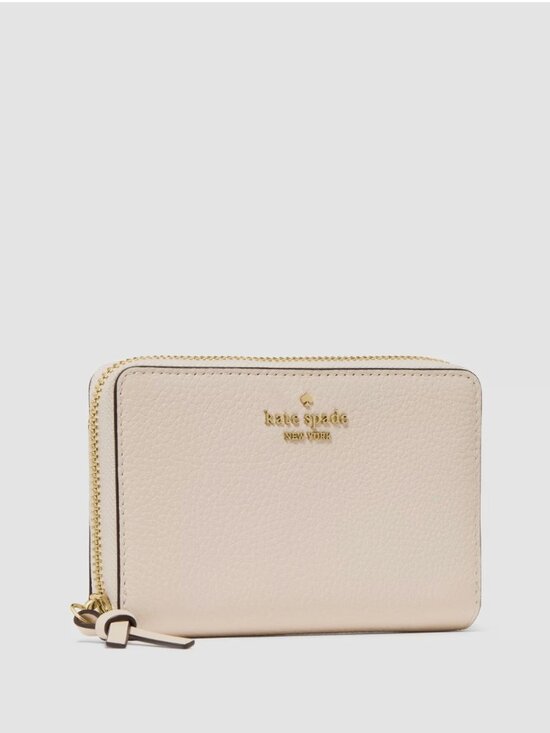 kate spade Handbags - New Kate Spade Knott Medium Wallet Pebble Leather Milk Glass